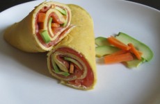 lowcarb tortilla med laks