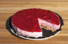 hindbærcheesecake