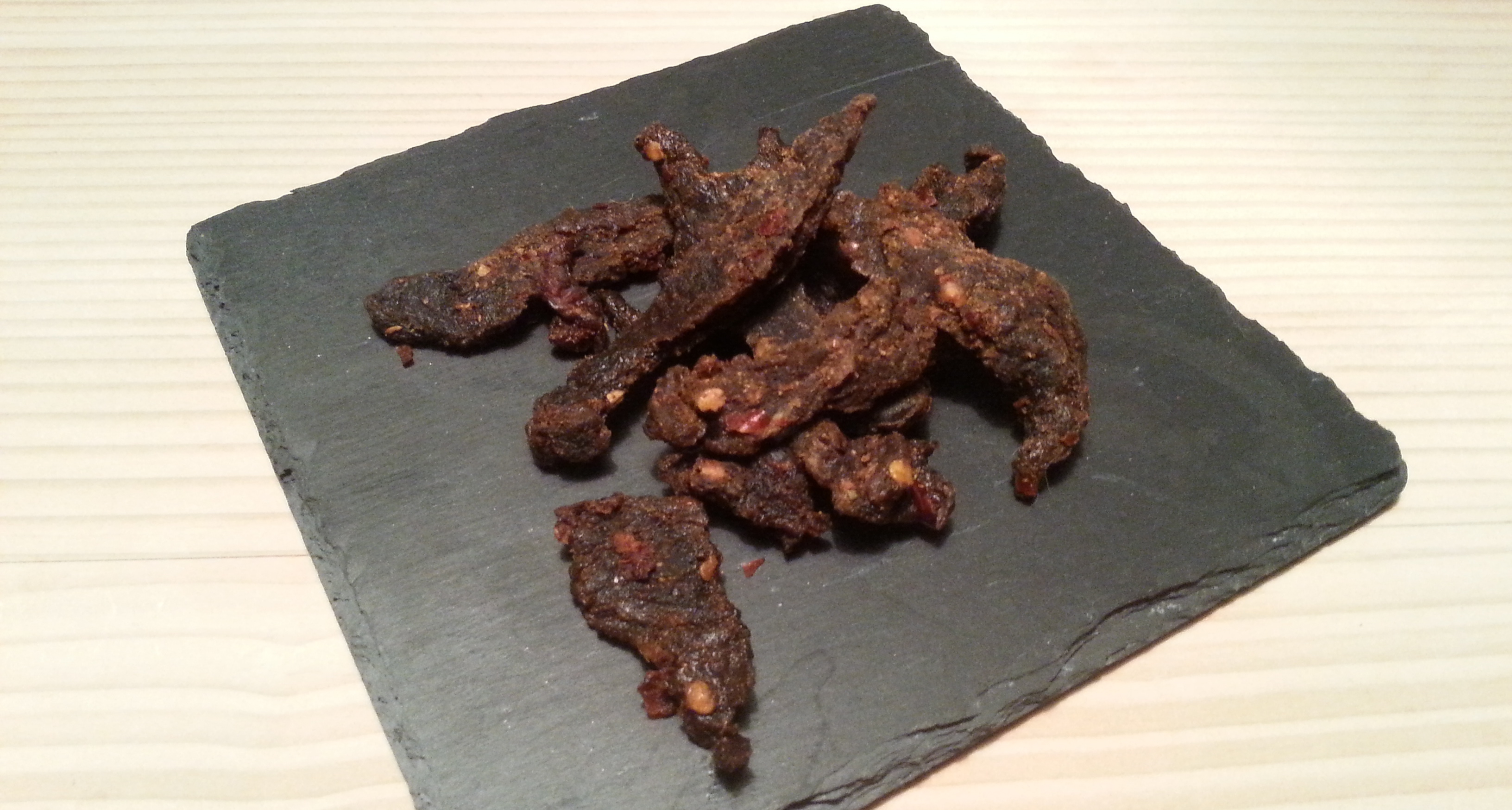 profil Tag det op biologi Beef Jerky (2 slags) - Fitnessopskrifter.dk